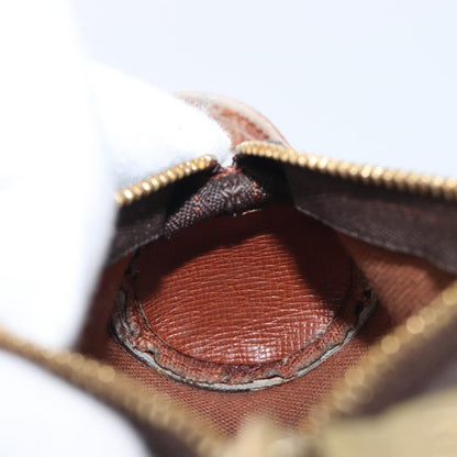 Louis Vuitton golf ball case monogram, Brown, Canvas, Clutch