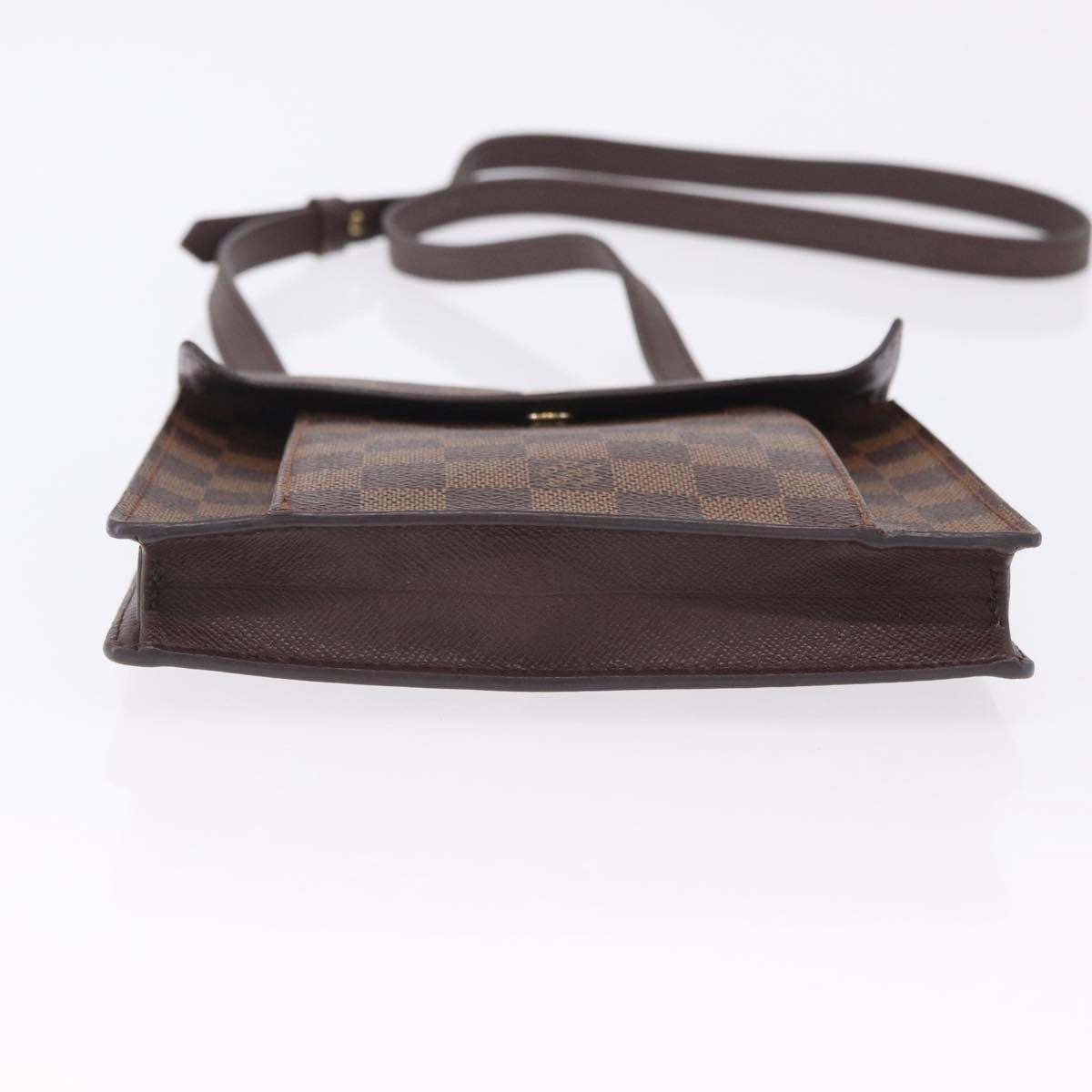 Louis Vuitton Pimlico Damier, Brown, Canvas, Handbag