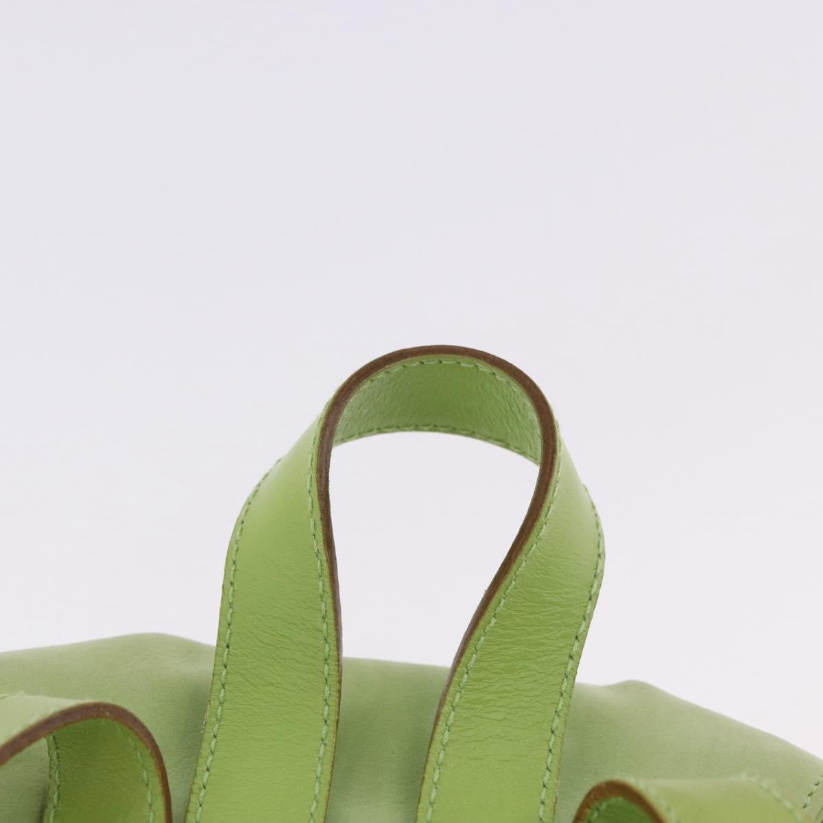 Salvatore Ferragamo Gancini Suede, Green, Suede, Backpack