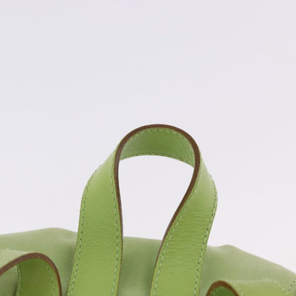 Salvatore Ferragamo Gancini Suede, Green, Suede, Backpack