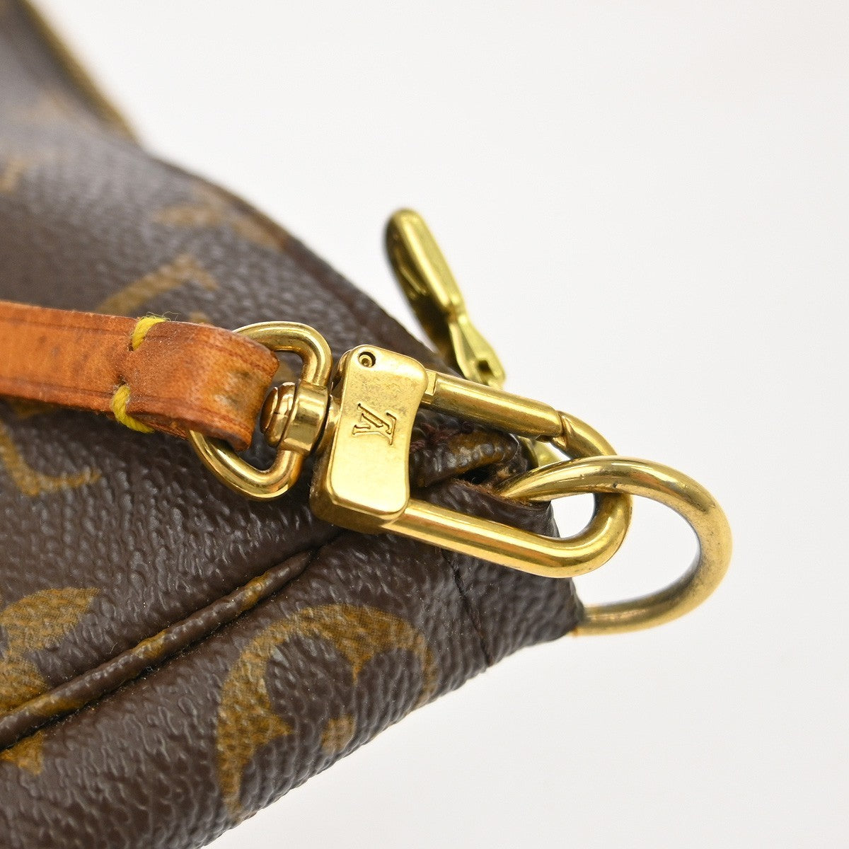 Louis Vuitton Pochette Accessoires NM Monogram Canvas, Brown, Canvas, Clutch