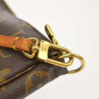 Louis Vuitton Pochette Accessoires NM Monogram Canvas, Brown, Canvas, Clutch