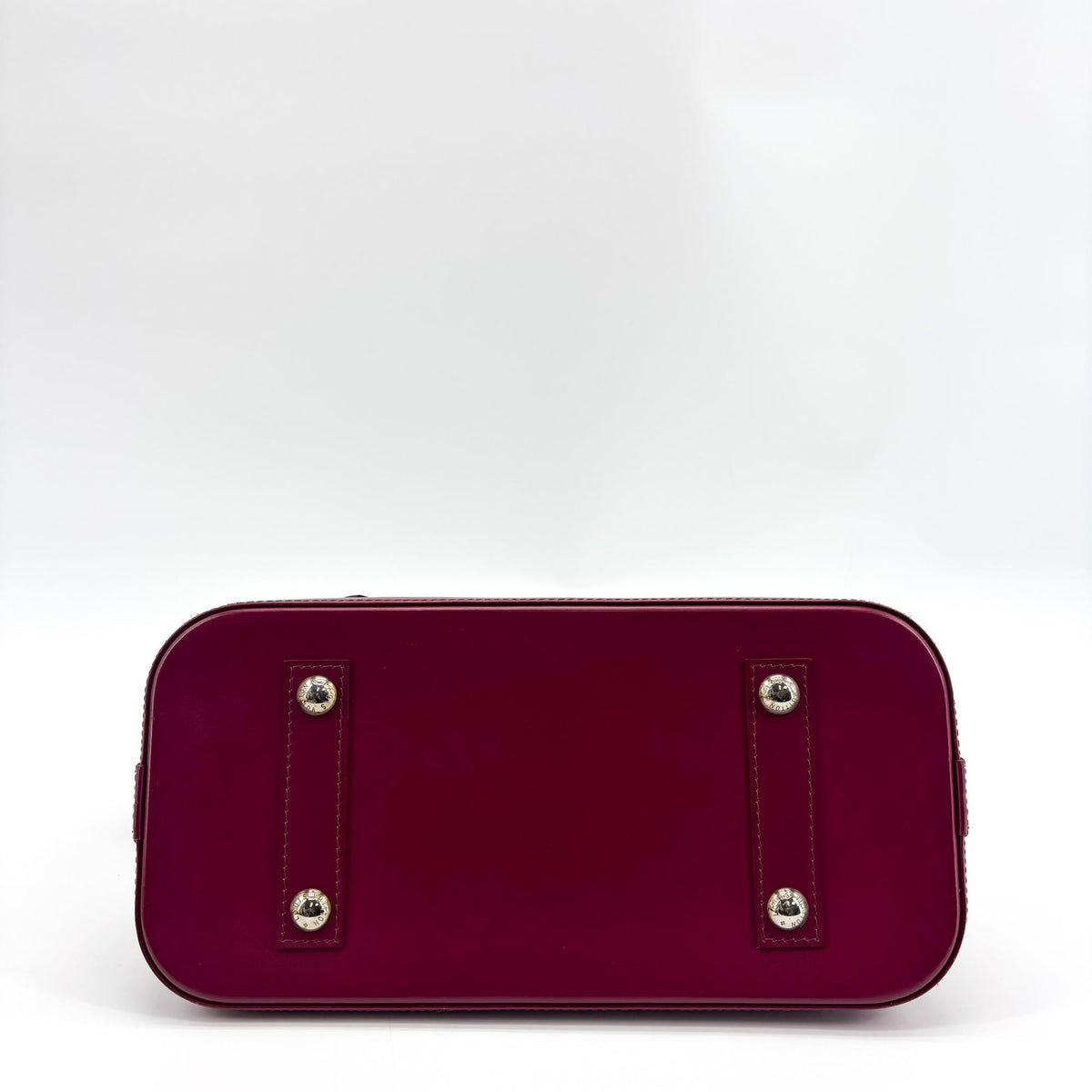 Louis Vuitton Alma Epi Leather, Purple, Leather, Handbag