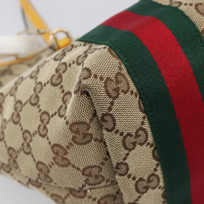 Gucci Jolie Web GG Canvas, Beige, Canvas, Tote Bag
