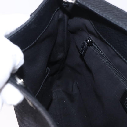 Gucci Original Messenger GG Canvas and leather, Black, Canvas, Shoulder Bag