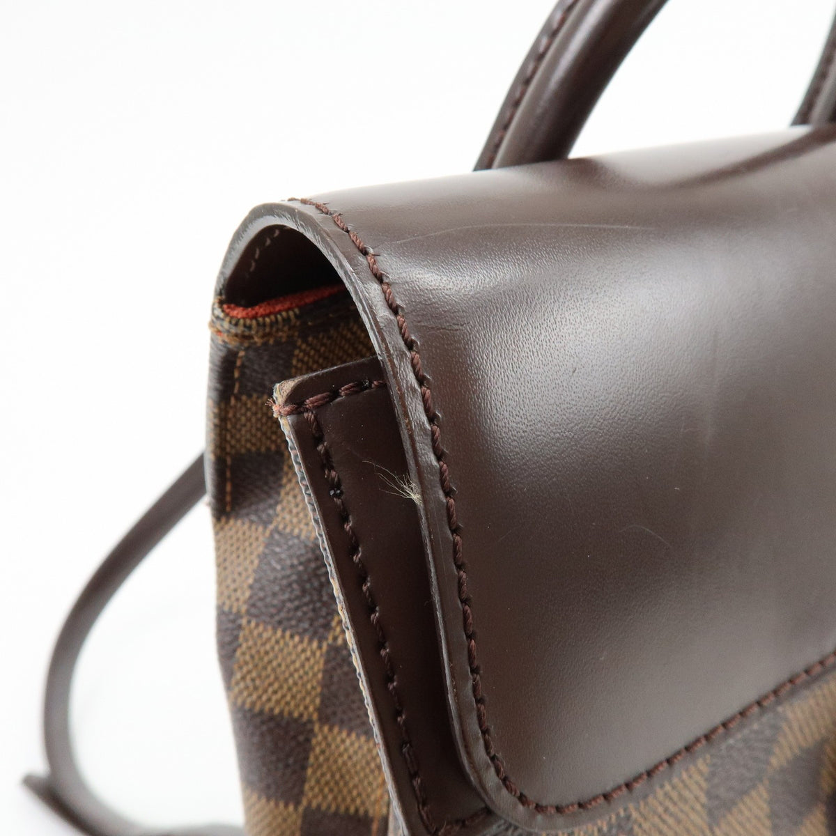Louis Vuitton Soho Damier, Brown, Canvas, Backpack