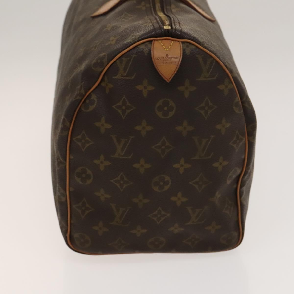 Louis Vuitton Speedy Handbag Monogram Canvas, BROWN, CANVAS, Handbag