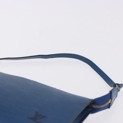 Louis Vuitton Pochette Accessoires Epi, Blue, Leather, Clutch
