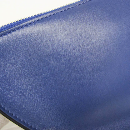 Burberry Shield Sling Leather, Blue, Leather, Shoulder Bag