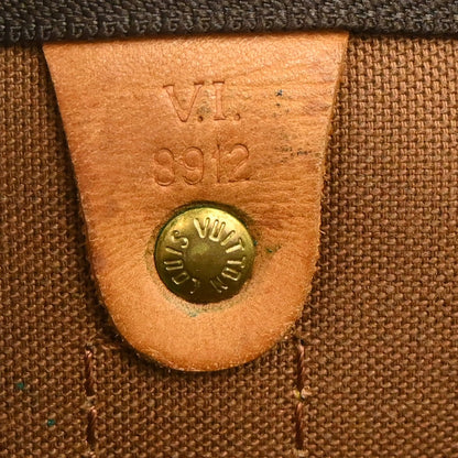 Louis Vuitton Keepall Monogram Canvas, Brown, Canvas, Travel Bag