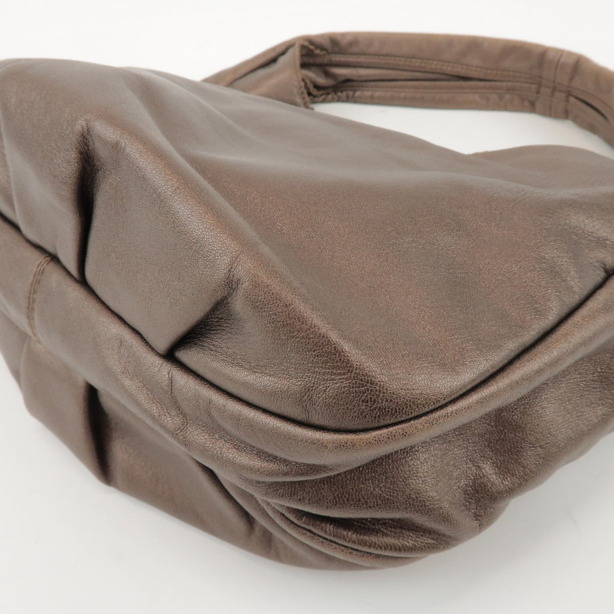 Loewe Anagram Leather, Brown, Leather, Tote Bag