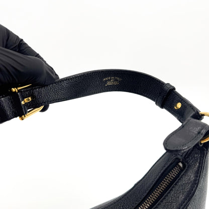 Gucci Aphrodite Leather, Black, Leather, Shoulder Bag