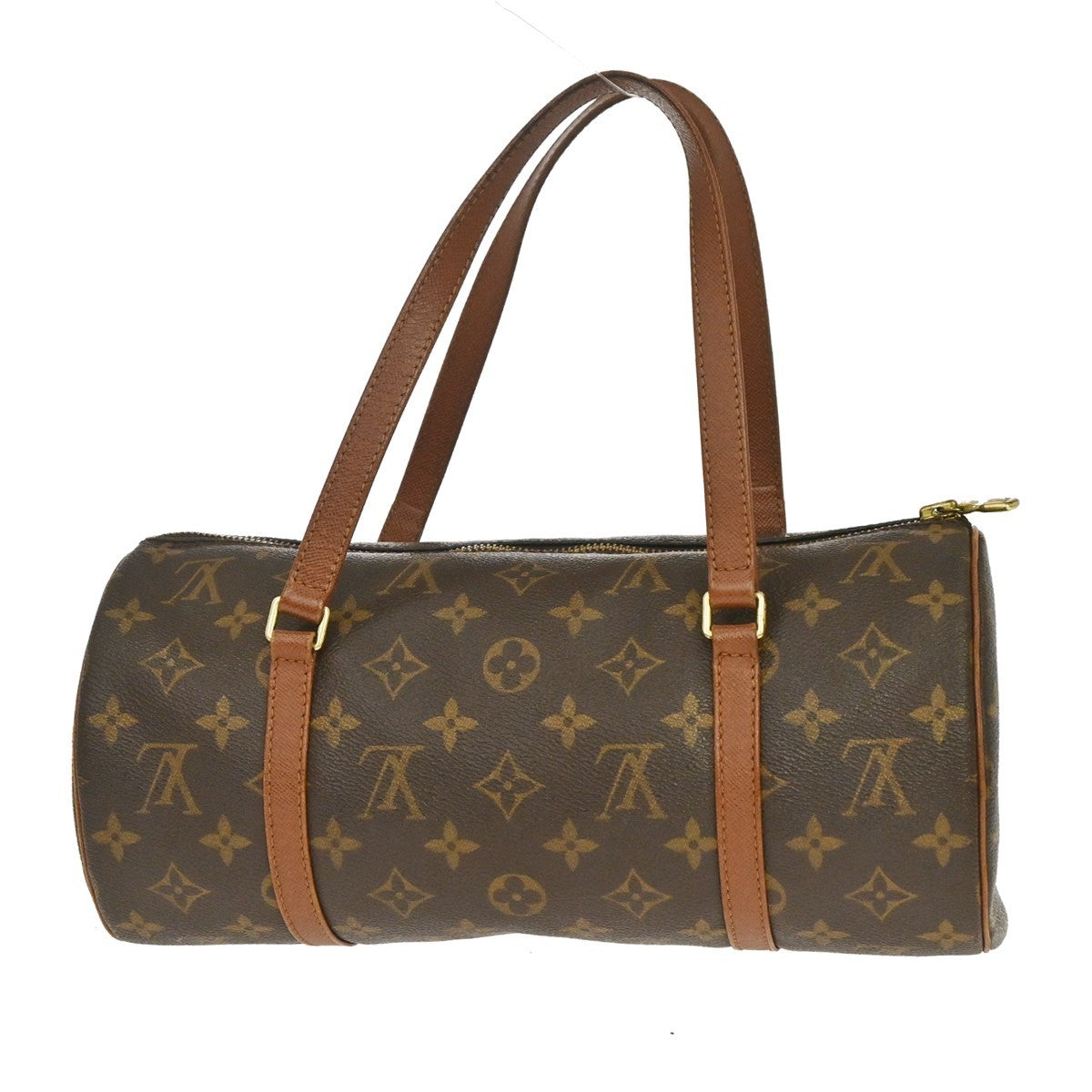 Louis Vuitton Papillon Monogram Canvas, Brown, Canvas, Handbag