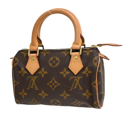 Louis Vuitton Speedy Mini HL Monogram Canvas, Brown, Canvas, Handbag
