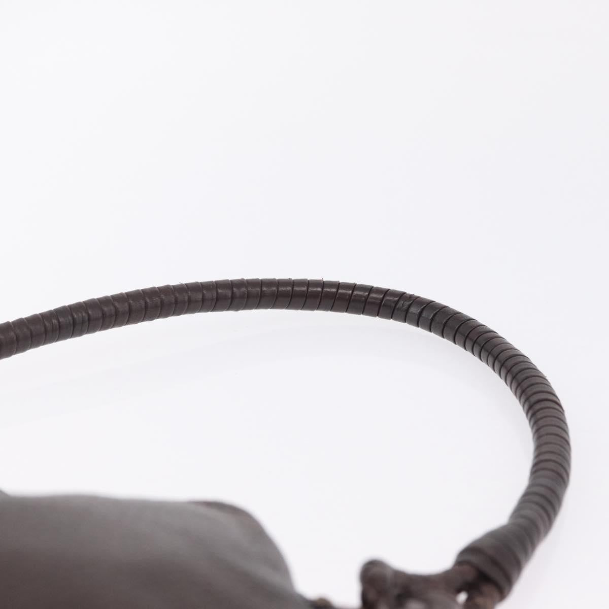 Bottega Veneta Shoulder Leather, Brown, Leather, Shoulder Bag