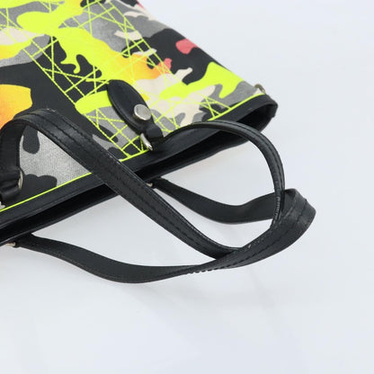 Christian Dior Open Limited Edition Anselm Reyle Camouflage Canvas, Multicolour, Canvas, Tote Bag