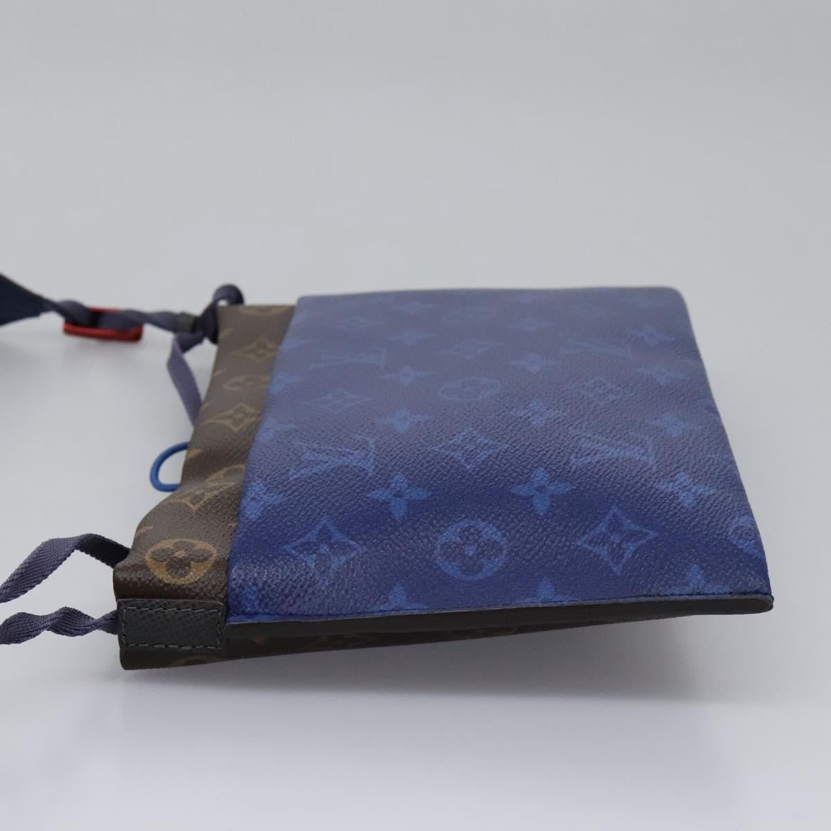 Louis Vuitton Outdoor Limited Edition Monogram Pacific Canvas, Blue, Canvas, Shoulder Bag