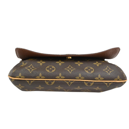Louis Vuitton Musette Tango Monogram Canvas, Brown, Canvas, Shoulder Bag