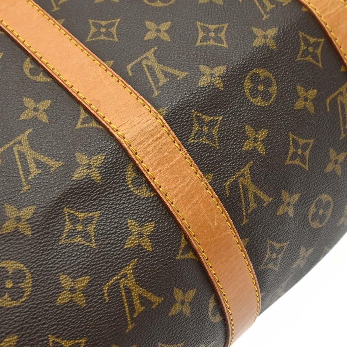 Louis Vuitton Keepall Monogram Canvas, Brown, Canvas, Travel Bag