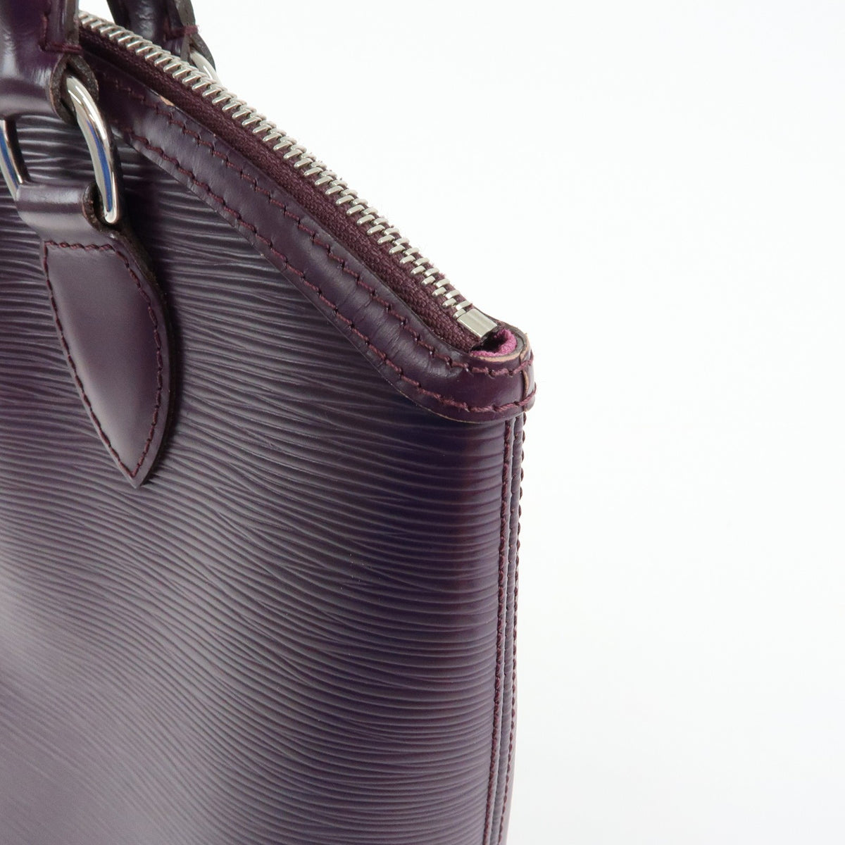 Louis Vuitton Lockit Epi Leather, Purple, Leather, Handbag