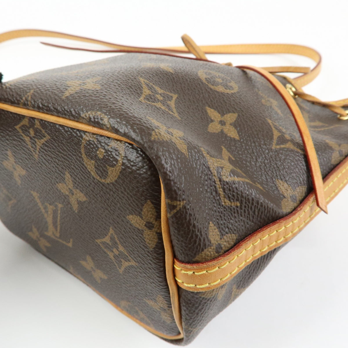 Louis Vuitton Noe Monogram Canvas, Brown, Canvas, Shoulder Bag