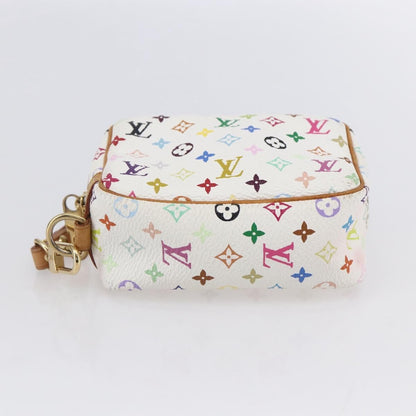 Louis Vuitton Wapity Trousse Monogram Multicolor, White, Canvas, Clutch