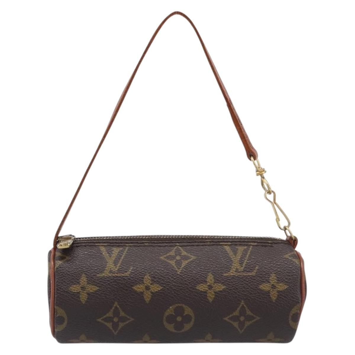 Louis Vuitton Papillon Pochette Monogram Canvas, Brown, Canvas, Clutch