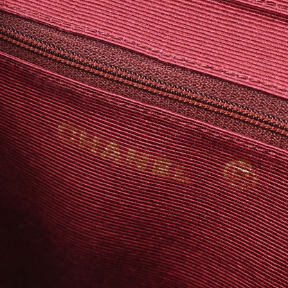 Chanel Vintage Crescent Flap Horizontal Quilted Velvet, Black, Velvet, Shoulder Bag