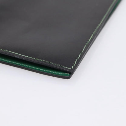 Hermes Simple Agenda Cover Leather, Black, Leather, Briefcase
