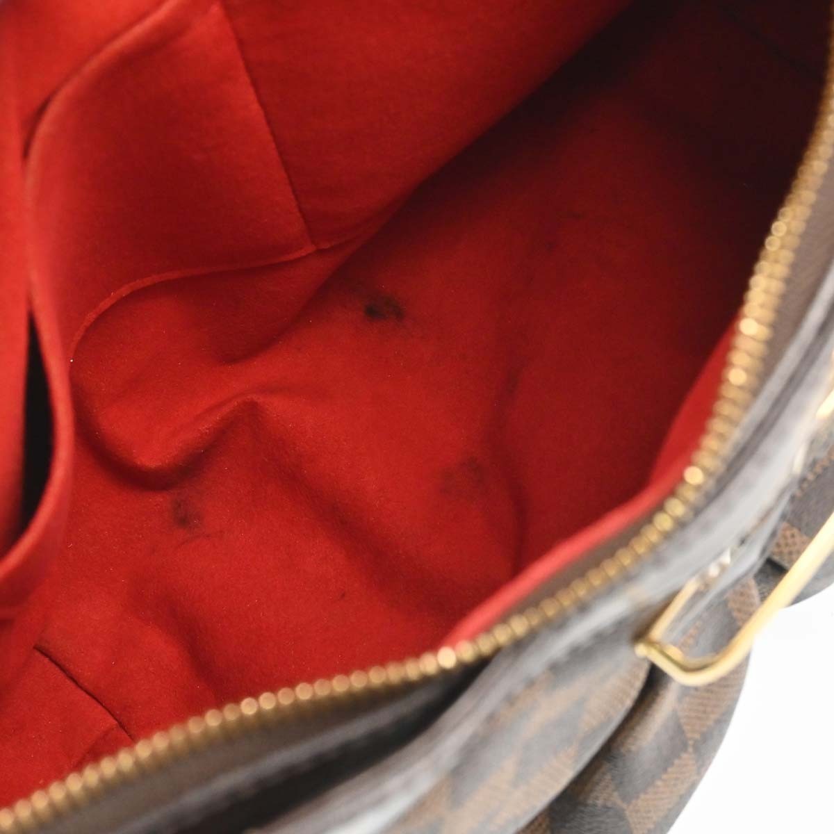 Louis Vuitton Sistina Damier, Brown, Canvas, Handbag
