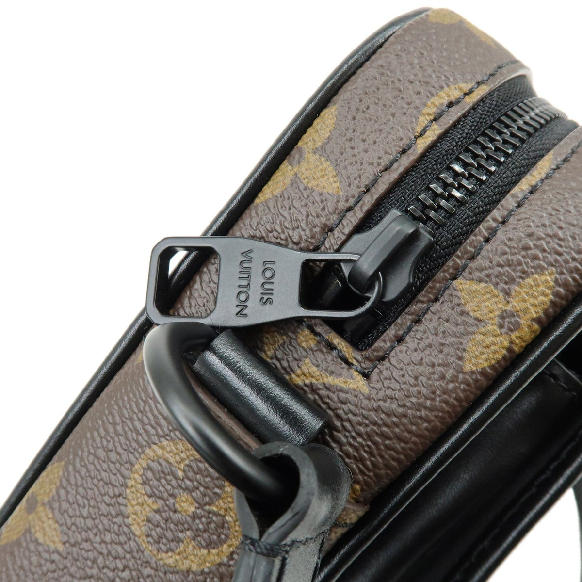 Louis Vuitton Christopher Wearable Macassar Monogram Canvas, Brown, Canvas, Crossbody Bag