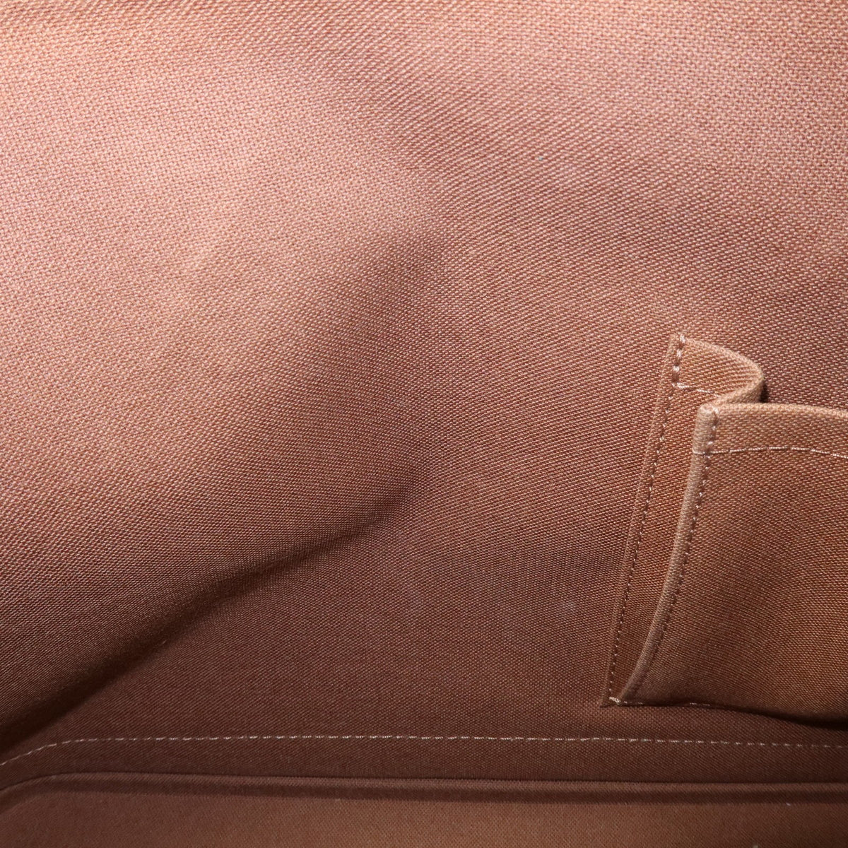 Louis Vuitton Alma Monogram Canvas, Brown, Canvas, Handbag