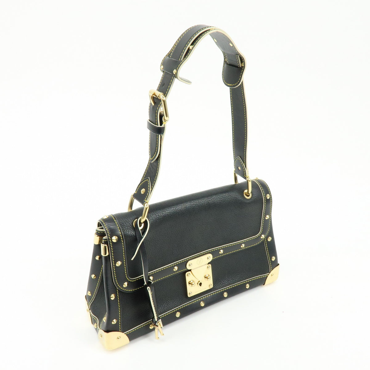Louis Vuitton Suhali Le Talentueux Leather, Black, Leather, Handbag