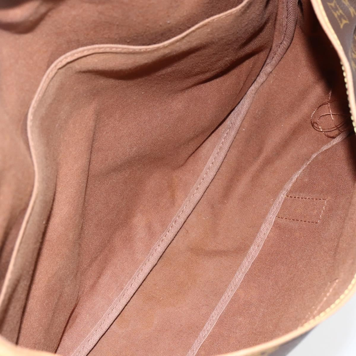 Louis Vuitton Saumur Monogram Canvas, Brown, Canvas, Shoulder Bag