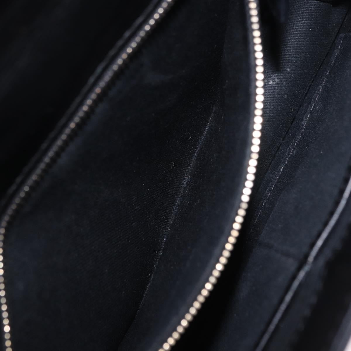 Valentino Garavani Glam Lock Leather, Black, Leather, Shoulder Bag