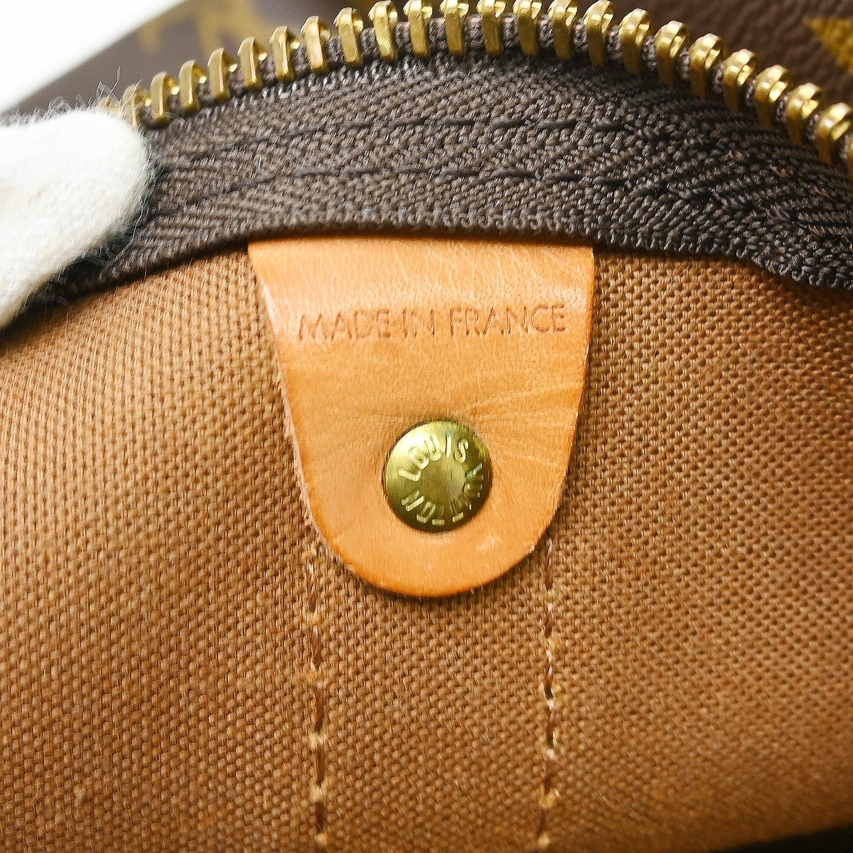 Louis Vuitton Keepall Bandouliere Monogram Canvas, Brown, Canvas, Travel Bag