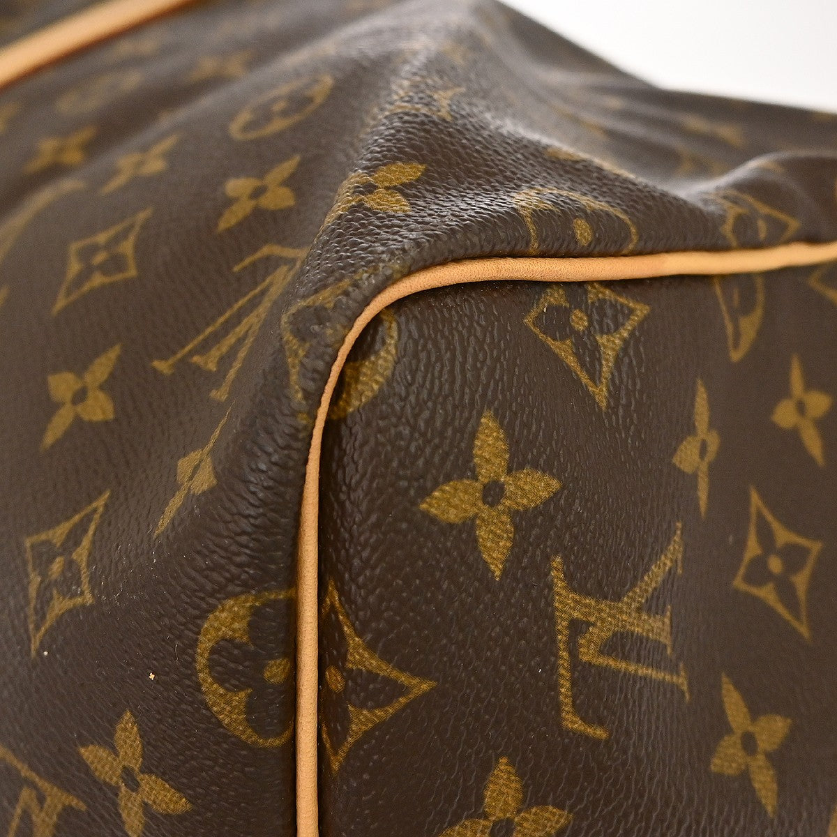 Louis Vuitton Keepall Bandouliere Monogram Canvas, Brown, Canvas, Travel Bag