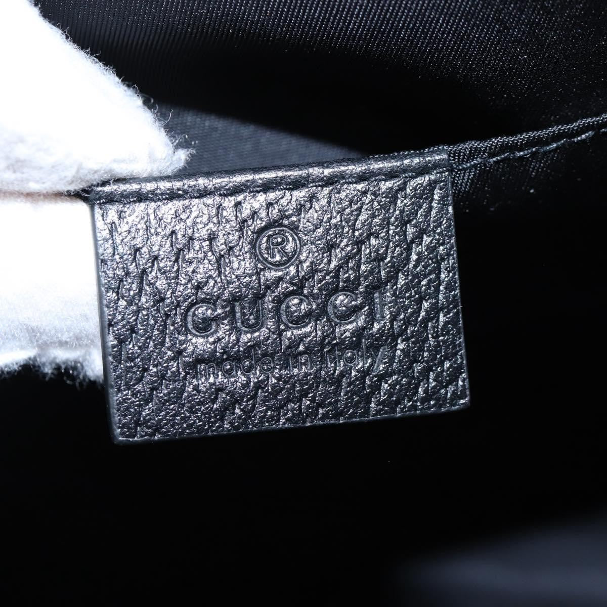Gucci Off the Grid Messenger GG Econyl, Black, Canvas, Handbag