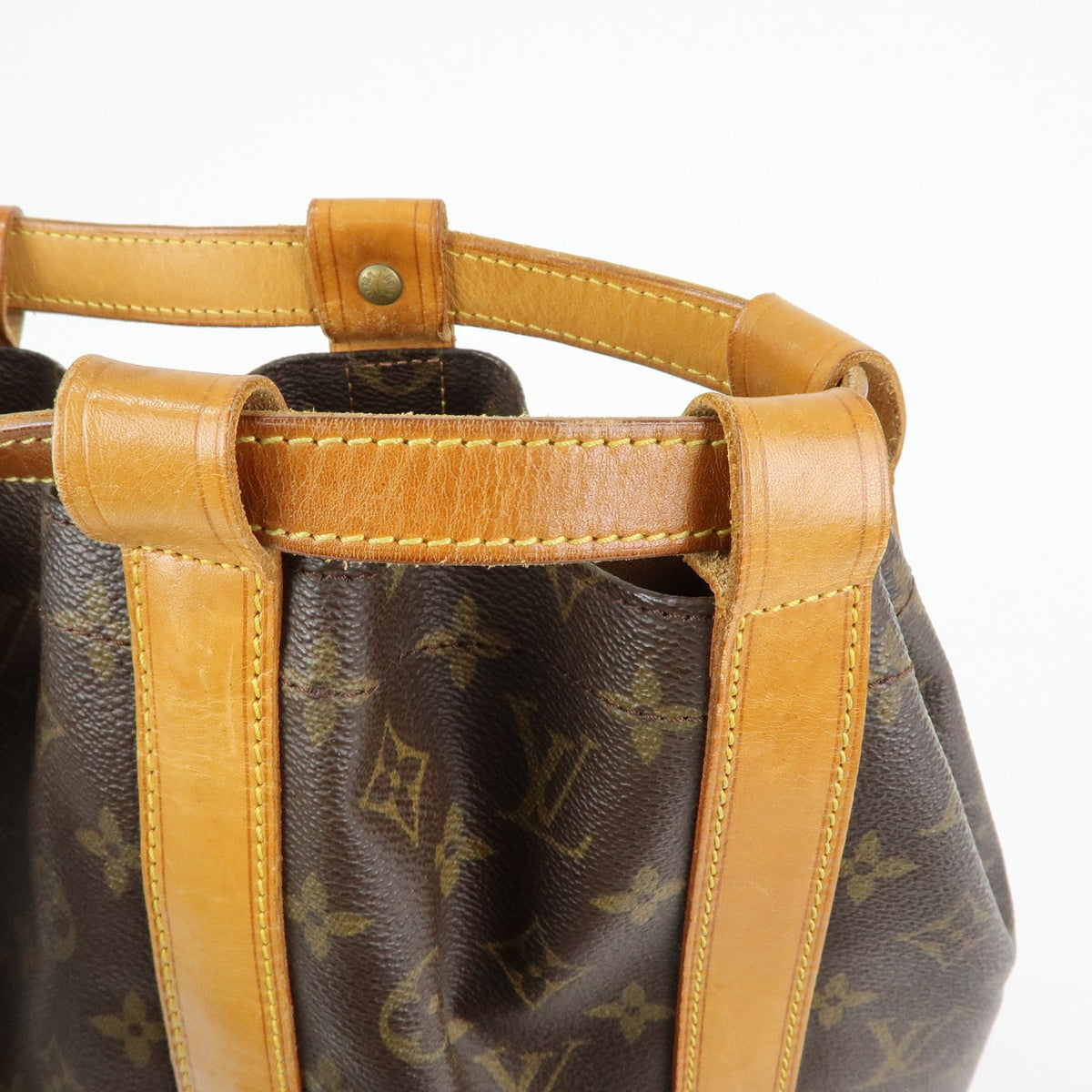 Louis Vuitton Randonnee Monogram Canvas, Brown, Canvas, Backpack