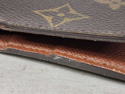 Louis Vuitton Viennois Monogram Canvas, Brown, Canvas, Card Holder