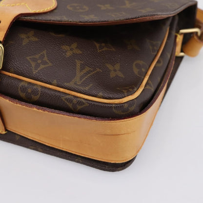 Louis Vuitton Cartouchiere Monogram, Brown, Canvas, Shoulder Bag