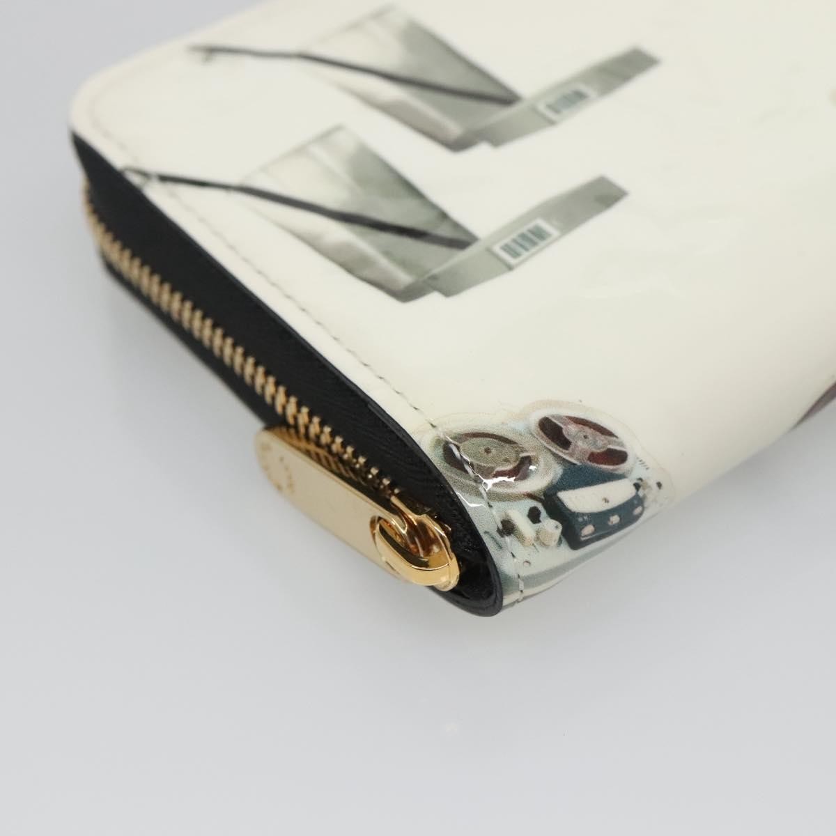 Louis Vuitton Nicolas Ghesquière Zippy Patent Monogram, White, Patent Leather, Wallet