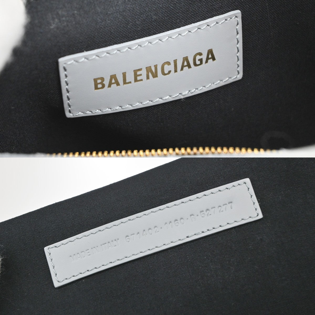 Balenciaga Hardware Canvas, Gray, Canvas, Tote Bag
