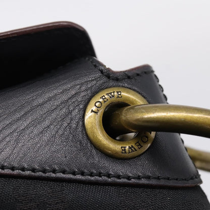 Loewe Vintage Leather, Black, Leather, Shoulder Bag