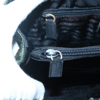 Prada Vintage Tessuto, Khaki, Nylon, Shoulder Bag