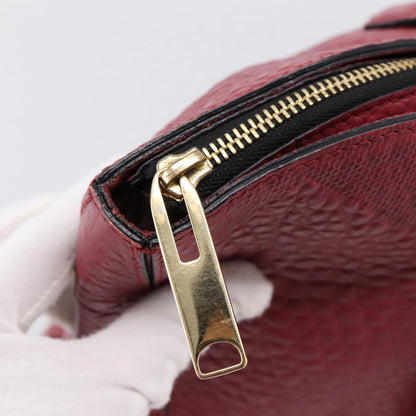 Burberry Clifton Convertible Heritage Grained Leather, Red, Leather, Tote Bag