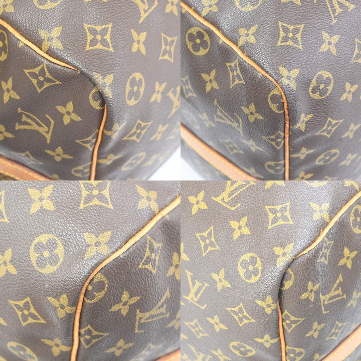 Louis Vuitton Keepall Bandoulière Monogram, Brown, Canvas, Travel Bag