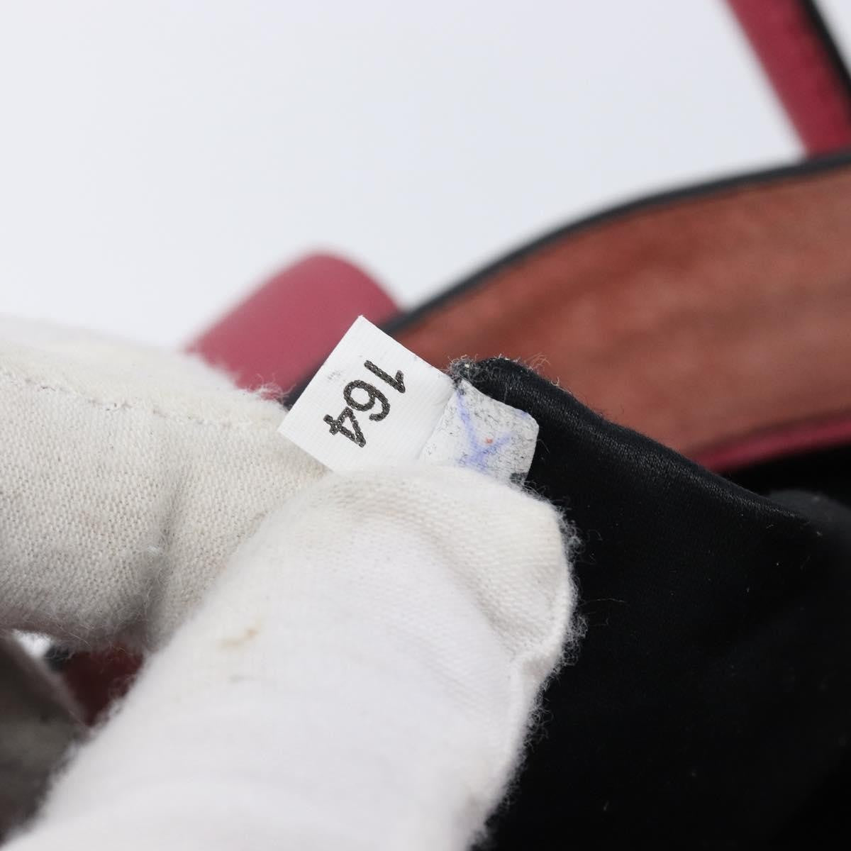 Miu Miu Madras Convertible Compartment Leather, Pink, Leather, Tote Bag