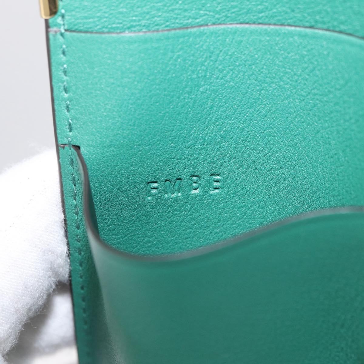 Cartier Coin Purse Must de Cartier Leather, Green, Leather, Wallet