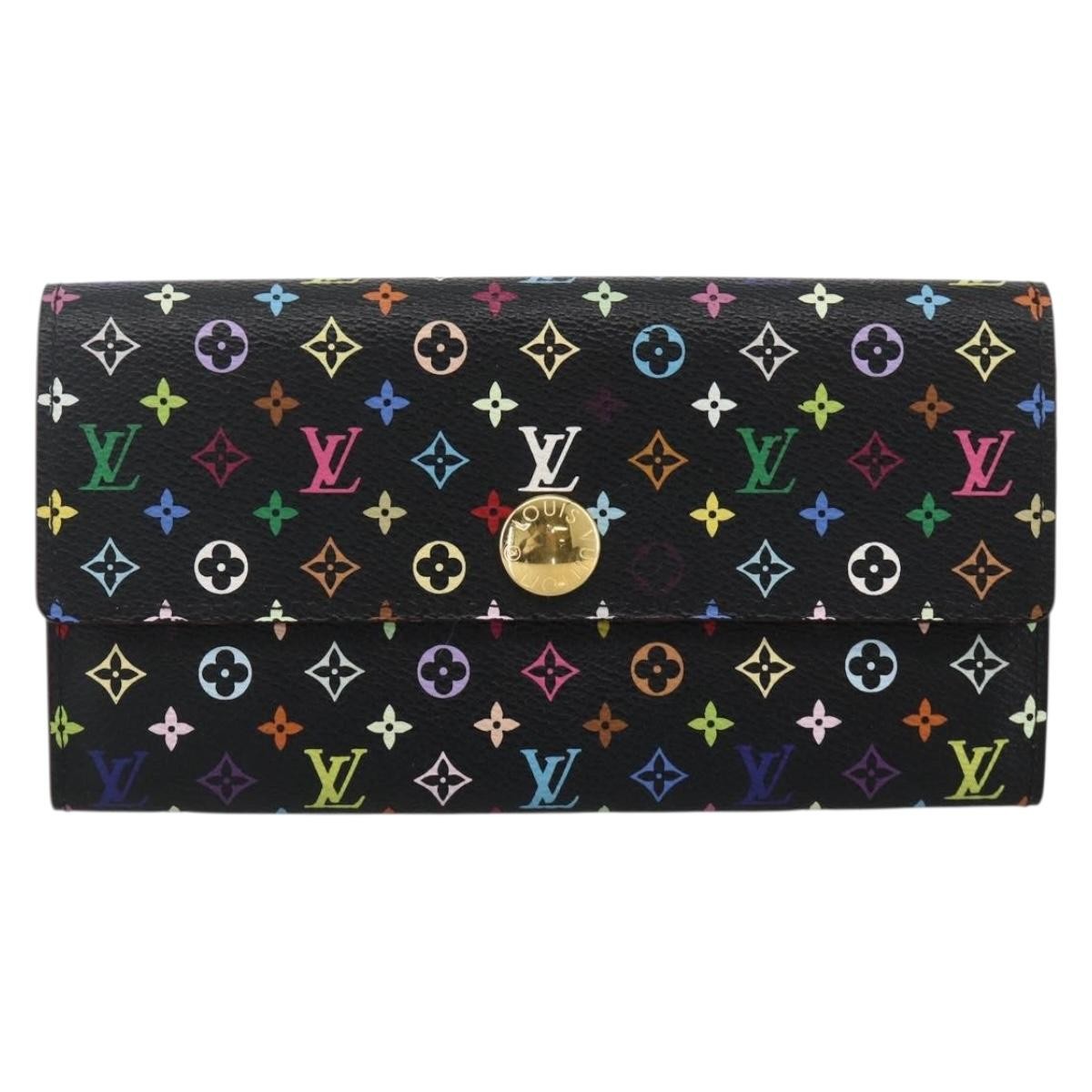 Louis Vuitton Sarah Monogram Multicolor, Multicolour, Canvas, Wallet